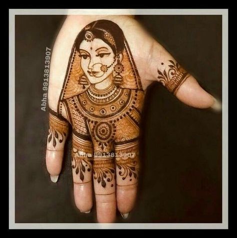 Bride Face Mehndi Design, Karva Chauth Mehndi Designs, Rajasthani Mehndi Designs, Mehndi Designs 2018, Full Hand Mehndi, Henna Art Designs, Bridal Henna Designs, Mehndi Design Pictures, Modern Mehndi Designs