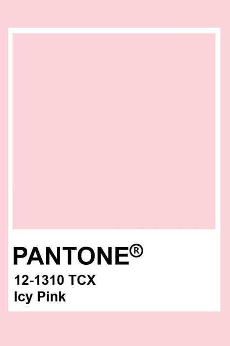 Blush Pink Wallpaper, Icy Pink, Pantone Color Chart, Deep Winter Colors, Pantone Palette, Pantone Colour Palettes, Pink Names, Hex Color Palette, Cute Diy Room Decor