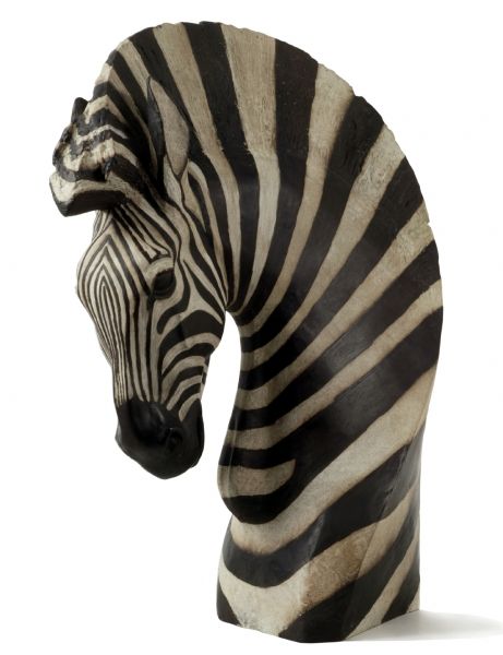 Haartman's Mountain Zebra by Jonathan Kingdon, bronze Budget Art, Mountain Zebra, Floral Art Paintings, Sculpture Art Clay, Ceramic Animals, Art Clay, Animal Heads, African Safari, Clay Sculpture