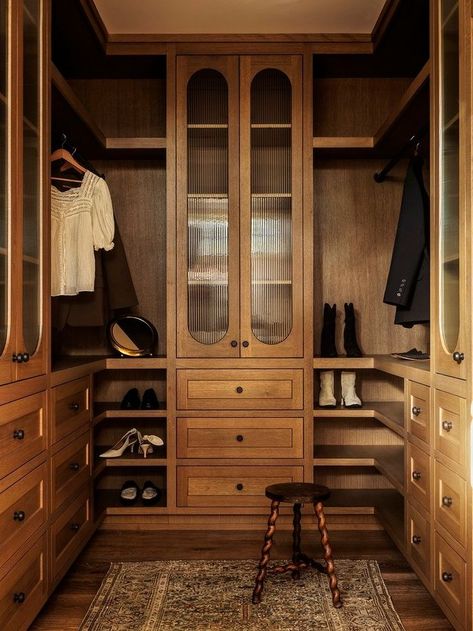 Wooden Closet, Light And Dwell, Build A Closet, Master Closet, Closet Design, Interior Design Studio, House Inspo, Dream Home Design, Walk In Closet