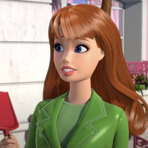 Midge Barbie Life In The Dreamhouse Icon, Barbie Life In The Dreamhouse Midge, Barbie Life In The Dreamhouse Icons, Ginger Cartoon Characters, Barbie Cast, Barbie Characters, Preppy Barbie, Midge Barbie, Barbie Icon