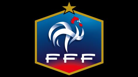 L'emblême affiche le coq qui est le symbole national de la France, les trois F de la Fédération Française du Football et enfin les couleurs du drapeau français: le bleu, le blanc et le rouge. Ivana Fff Logo, Sonic The Hedgehog, Football, Friends Family, With Friends, France, ? Logo, The World, Music