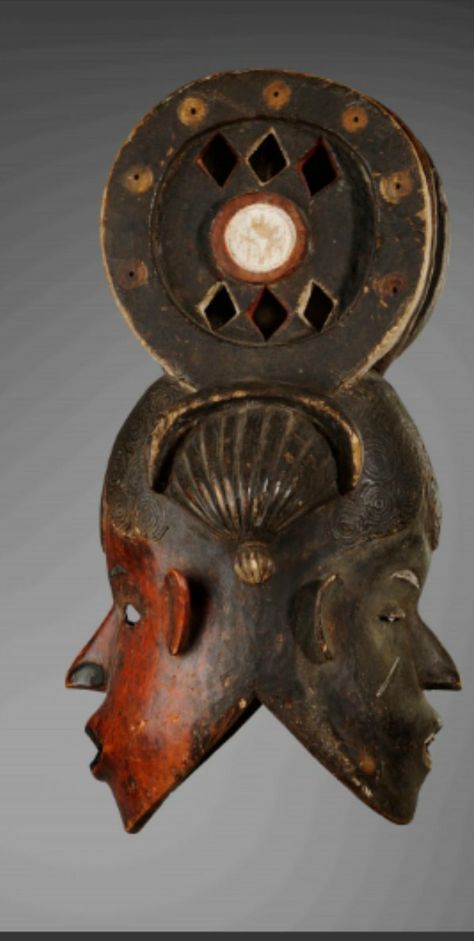 Igbo Janus mask. Nigeria Global Art, Cute Simple Outfits, African Art, Simple Outfits, Mask, Art