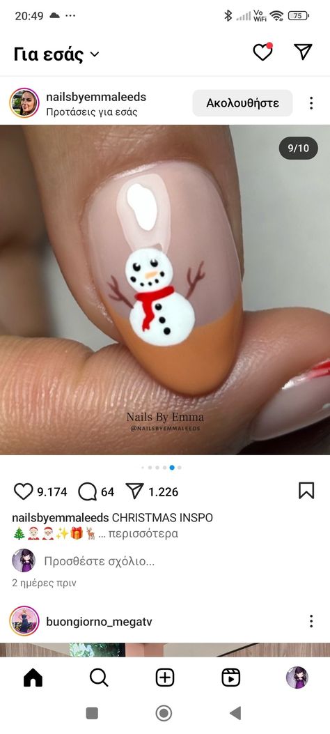 Man Nail Art Designs, Snow Man Nail Design, Man Nail Art, Art Ideas For Christmas, Christmas Nail Art Ideas, Nails Christmas, Fun Patterns, Trendy Winter, Graphic Design Resources