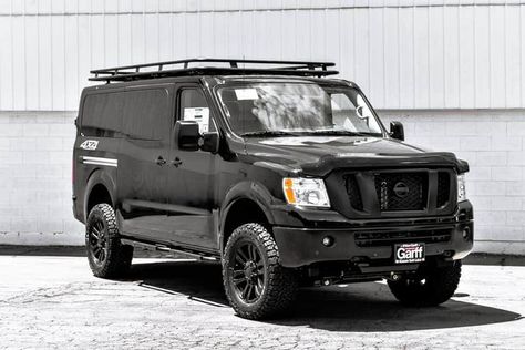 4x4 Conversion, Overland Van, Lifted Suv, 12 Passenger Van, Nissan Vans, Nissan Nv, Nissan 4x4, Passenger Van, 4x4 Van