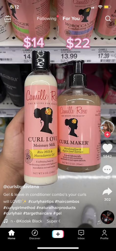 Camilla Rose Products, Camille Rose Hair Products, Curl Cream For Curly Hair, Curly Hair Gel, Hair Journey Tips, Gel Curly Hair, Camilla Rose, Camille Rose, Curly Hair Care Routine