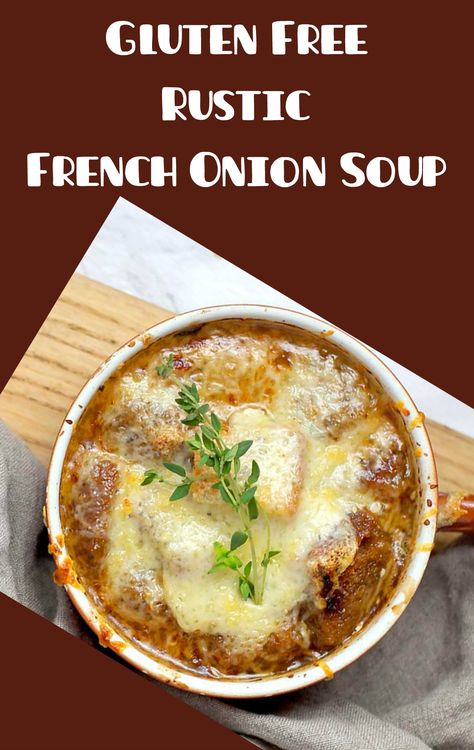 french onion soup topped with melting gruyere cheese in a bowl Easy French Onion Soup Recipe, Crockpot French Onion Soup, Best French Onion Soup, Classic French Onion Soup, Onion Soup Recipe, Bariatric Food, French Onion Soup Recipe, Savory Bites, Onion Soup Recipes