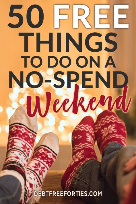 One of the first things that gets cut from every budget is expensive activities, right? Out the door goes all the lattes and visits to the movie theater. But finding free things to do turns out to be a lot easier than expected. Here's 50 free things to do on a no-spend weekend. #frugal #budget #budgeting #nospend Friends At Home, Things To Do With Friends, No Spend Challenge, Best Money Saving Tips, Living On A Budget, Budget Printables, Money Saving Challenge, Dave Ramsey, Frugal Living Tips