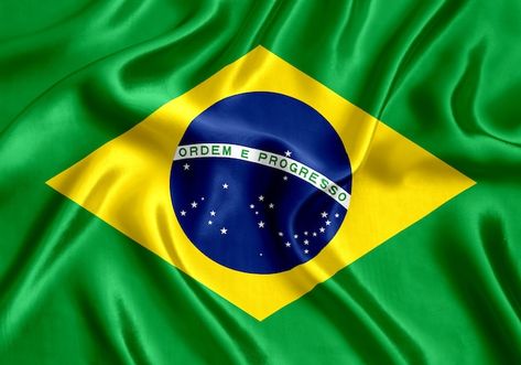 Fundo de seda em close-up da bandeira do... | Premium Photo #Freepik #photo #bandeira-brasileira #bandeira-nacional #brasil #patriotismo Brazil Beaches, Brazilian Flag, Team Wallpaper, Brazil Flag, America Latina, Brazil Travel, Fabric Flags, Sports Wallpapers, Flags Of The World