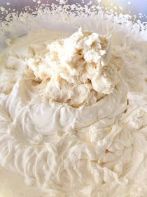 Whipping Cream all fluffed up for Grape Salad Grape Salad With Butterfinger, Grape Salad With Cool Whip, Grape Salad Recipe With Cool Whip, Cool Whip Salad Recipes, Fruit Deserts, Fruit Dressing, Recipes With Cool Whip, Grape Salad Recipe, Congealed Salad