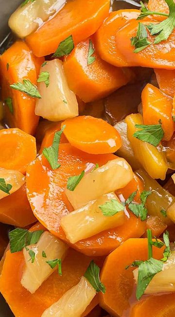 Carrot Salads, Oven Casserole Recipes, Crockpot Veggies, Low Fat Chicken Recipes, Tasty Vegetables, Carrot Dishes, Corn Recipes Side Dishes, Crockpot Side Dishes, Glazed Carrots Recipe