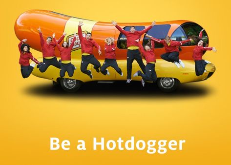 Be frank with yourself, do you want to drive the Wienermobile? Dog Puns, Oscar Mayer, College Graduates, Travel America, Kraft Heinz, In A Car, Promotional Events, Brand Ambassador, Public Relations