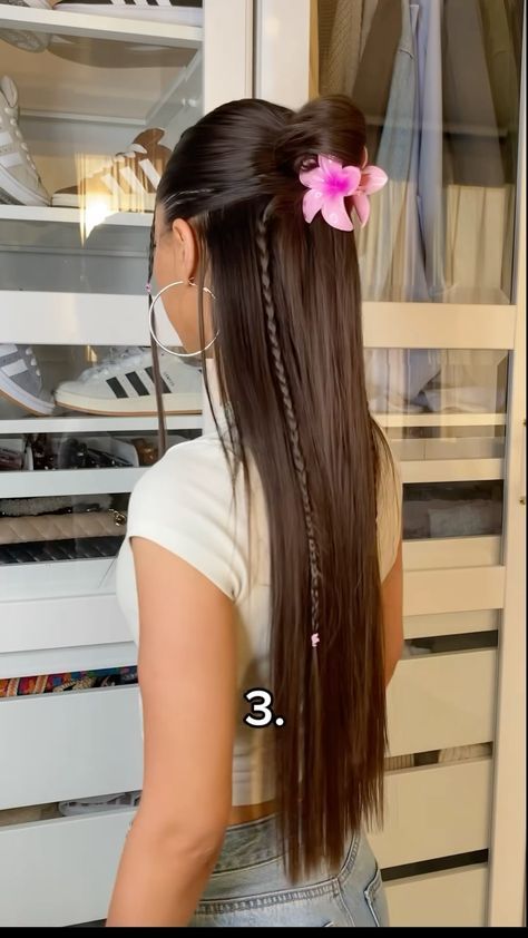 Cancun Hairstyles, High Updo, Hairstyle Examples, Hair Inspiration Long, Hairstyles For Layered Hair, Hairdos For Curly Hair, Peinados Fáciles Para Cabello Corto, Hair Stylies, Hair Stylist Life