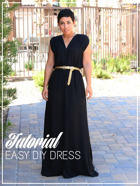 Low Price Fabric: DIY Maxi Dress Tutorial! w/ Mimi G. Maxi Dress Patterns Free, Maxi Dress Tutorials, New Long Dress, Diy Maxi Dress, Long Dress Patterns, Mimi G, Dress Tutorial, Dress Patterns Free, Diy Vetement