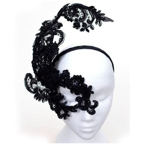 Black masquerade mask women