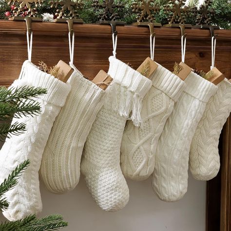 Christmas Stockings: 6 Pack Cream & White Cable Knit Patterns Fireplace Stockings, Rustic Hanging Xmas Stockings Farmhouse Boho Beige Knitted Stocking Decorations for Family Holiday Decor

#pinterestquotes
#pinterestinspired
#pinterestwin
#pinterest project
#pinterestsuccess
#pinterestideas
#pinterestwedding
#pinterestmom
#pinterestworthy
#pinterestaddict Stocking Decorations, Knitted Stocking, Fireplace Stockings, Beige Boho, Farmhouse Boho, Xmas Stockings, Fashion Toys, Christmas Knitting, Family Holiday