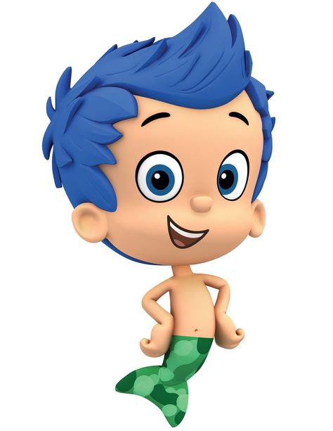 Bubble Guppies Characters, Bubble Guppies Birthday Party, Male Cartoon Characters, Images Emoji, Bubble Guppies Party, Bubble Guppies Birthday, Kids Tv Shows, Bubble Guppies, Blue Mermaid