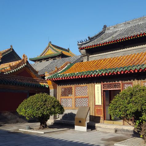 Visit Shenyang, China History Student, China City, Travel China, Shenyang, Old Architecture, Chinese Architecture, Architecture Old, Chinese Culture, The Court