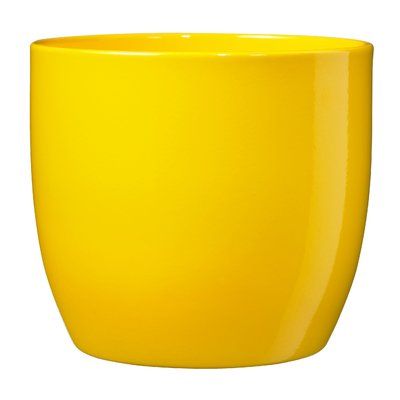 Garden Mall, Arrange Flowers, Indoor Flower Pots, Colorful Ceramics, Decorative Pots, Sunny Yellow, Clay Pot, Plant Shelves, Planter Pots Indoor