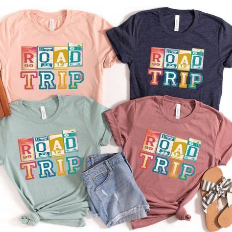 When It's Time To Get Away, Throw On Our Quality Tee To Start Your Trip Off Right! Available In Other Listings In Women's And Children's Sizes. Road Trip Family, Adventure Shirts, Family Road Trip, Travel Tees, Travel Shirt, Family Vacation Shirts, Adventure Shirt, Family Road Trips, Mens Long Sleeve Tee