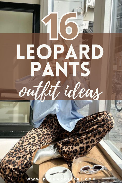 Cheetah Flare Pants Outfit, Leopard Print Flare Pants Outfit, Lepord Pant Outfits, Leopard Print Pants Outfit Casual, Style Cheetah Pants, Silk Leopard Pants Outfit, Leaped Pants Outfit, Leopard Print Trousers Outfit Casual, Satin Leopard Pants Outfit