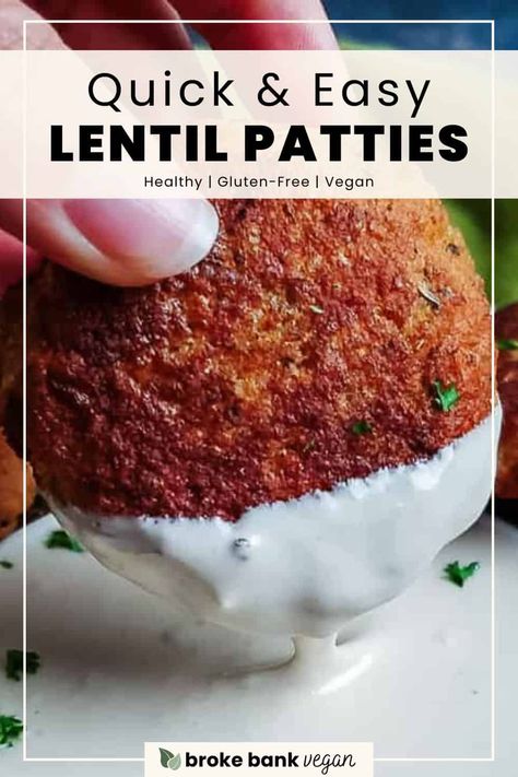 Lentil Patties, Gluten Free Lentil Patties, Lentil Croquettes, Lentil Kofta, Red Lentil Kofta, Lentil Meatballs Vegetarian, Red Lentil Patties Vegan, We Cook Vegan Lentil Patties, Lentil Balls Vegetarian Meatballs