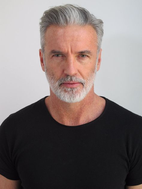 Older Men Haircuts, Stylish Beards, Fade Haircuts For Men, Older Mens Hairstyles, High Fade Haircut, Mid Fade, Grey Hair Men, Men With Grey Hair, Grey Beards