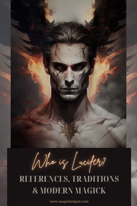 Explore the myth and magic of Lucifer with this intriguing article. Learn about the references and traditions surrounding this controversial figure, and discover how modern practitioners of magic incorporate his energy into their practice. From ancient mythology to modern pop culture, this guide offers a fascinating insight into one of the most enigmatic figures in occult lore. Working With Lucifer Deity, Lucifer Deity, Obsession Spells, Voodoo Magic, Break Up Spells, Voodoo Spells, Black Magic Spells, Angel Devil, Bad Omens