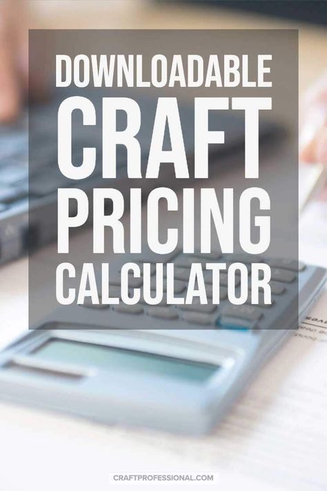 Craft Pricing Formula, Craft Pricing Calculator, Craft Fair Vendor, Pricing Formula, Selling Crafts Online, Starting An Etsy Business, Price Calculator, Craft Show Booths, Cakes To Make