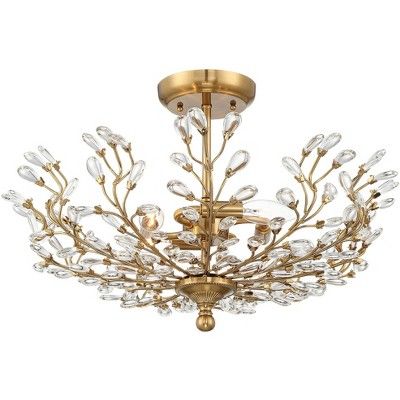 Flower Ceiling Light, Bedroom Chandeliers, Flower Floor, Bedroom Chandelier, Dreamy Design, Contemporary Ceiling Light, Contemporary Ceiling, Flushmount Ceiling Lights, Crystal Ceiling Light