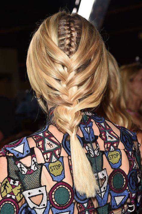 Inside Out French Braid, Braid Game, Pretty Braids, Braid Inspiration, Double Braid, Fishtail Braid, Diane Kruger, Festival Hair, Plaits