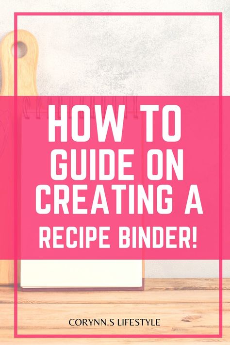 How To Make Your Own Recipe Book, Handmade Recipe Book, Organization Ideas Apartment, Organizing Ideas Kitchen, Apartment Organization Ideas, Diy Recipe Book, Diy Recipe Binder, Organization Ideas Closet, Cooking Journal