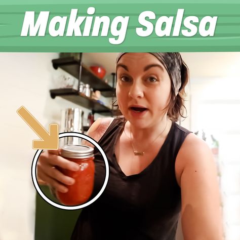 Roots and Refuge Farm - My Sort-Of Salsa Recipe Roots And Refuge Farm, How To Make Salsa, Farm Food, Salsa Recipe, Canning Recipes, Food And Drink, Canning