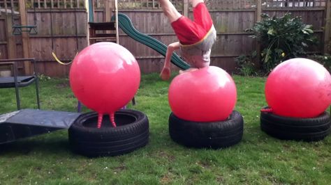 Keshi Heads :: Wipeout :: Homemade Course Obstacle Ideas | Runboard Obstical Course Ideas, Obstical Course For Kids, Obstacle Course Kids, Wipeout Party, Obstacle Course Ideas, Obstacle Course Games, Gym Rope, Ninja Warrior Course, Backyard Obstacle Course