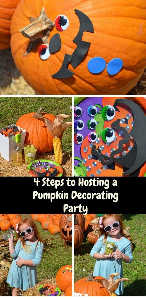 Pumpkin Decorating Party, Pumpkin Decorating Ideas, Pumpkin Decorating Contest, Decorating Party, Fun Halloween Crafts, Crafty Creations, Diy Pumpkin, Toddler Fun, Kids Ideas