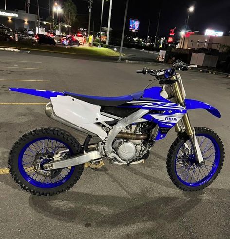 Dirt Bike, Bike, Blue