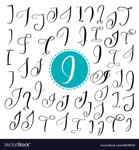 Lettering Alphabet Handwritten, Abc Lettering, Learning Writing, Logo Packaging Design, Flourish Calligraphy, Handwriting Alphabet, Lettering Ideas, Hand Lettering Art, Hand Lettering Fonts