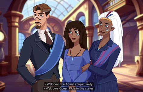 Royal #atlantis family in the states💎 #disney #disneynextgen #nextgen #disneyfanart #fanart #disneyatlantisthelostempire #milothatch… | Instagram Royal Family Drawing, Atlantis The Lost Empire Fanart, Atlantis Fanart, Atlantis Disney, Disney Atlantis, Royal Atlantis, Disney Humor, Disney Theory, Disney Fanart