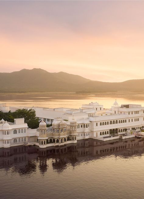 Taj Lake Palace, Udaipur - Grand Palace Hotel in Udaipur at Lake Pichola | Taj Hotels Taj Lake Palace, Classic Hotel, Heritage Hotel, Romantic Hotel, Palace Hotel, Private Island, Famous Places, Honeymoon Destinations, Taxi Service