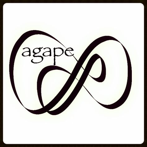 agape Agape Tattoo, Chris Tattoo, Church Anniversary, Norse Tattoo, Boat Names, Symbol Tattoos, Greek Words, Logo Color, Color Ideas