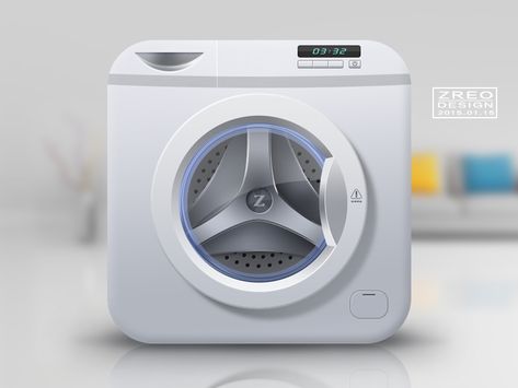 Small Washer And Dryer, Mini Washer And Dryer, Compact Washing Machine, Modern Washing Machines, Mini Appliances, Small Washing Machine, Portable Clothes Dryer, Raw Design, Camper Interior Design