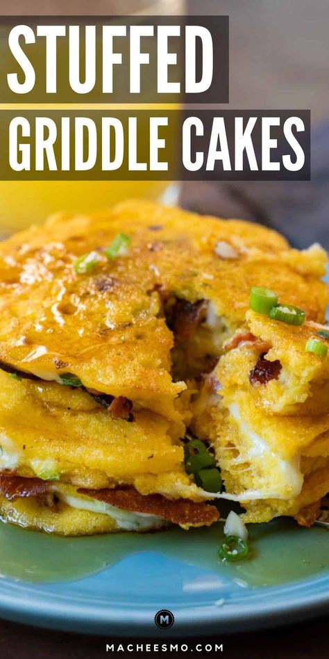 Cornbread Muffin, Stuffed Pancakes, Cornmeal Pancakes, Griddle Cakes, Johnny Cake, Breakfast Meat, Savory Pancakes, Corn Cakes, Beef Casserole Recipes