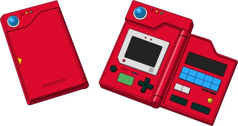 The original Pokedex design featured in the 1st generation of Pokemon games set in the region where it all started: Kanto. Pokedex Design, Gym Challenge, Pokemon Pokedex, Banking App, Pokemon Toy, How To Make Animations, Team Rocket, All Pokemon, Pokemon Games