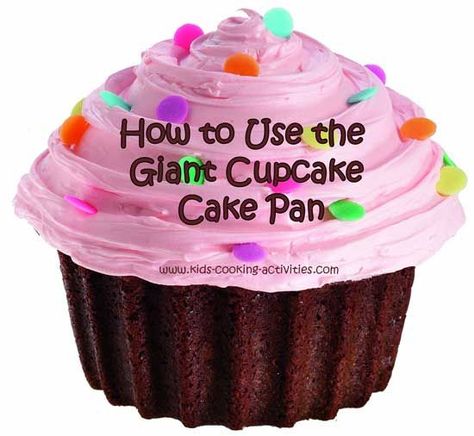 Large Cupcake Decorating Ideas, Big Cupcakes Ideas, Large Cupcakes Ideas, Wilton Cupcake Cake Pan, Giant Cupcake Decorating Ideas, Large Cupcake Cake Ideas, Giant Cupcake Cake Ideas, Big Cupcake Cake Ideas, Giant Cupcake Ideas