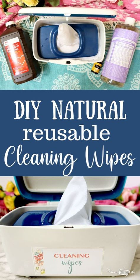 DIY Natural Reusable Cleaning Wipes ! Diy Natural Lysol Wipes, Homemade Lysol Wipes, Peroxide Cleaning Solution, Diy Lysol Wipes, Diy Wet Wipes, Reusable Cleaning Wipes, Homemade Cleaning Wipes, Diy Cleaning Wipes, Wipes Diy