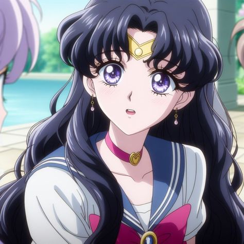 Sailor Moon Hair, Anime Moon, Anime Purple Hair, Sailor Moon Girls, Sailor Moon Luna, Queen Anime, Sailor Moon Aesthetic, Sailor Moon Wallpaper, Sailor Moon Character