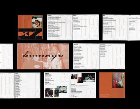 Source: attico36 Booklet Design Layout, Album Design Layout, Booklet Layout, Cd Cover Design, Cd Design, Branding Design Packaging, Booklet Design, Design Brochure, Music Artwork