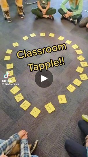 954K views · 8.8K reactions | Classroom game idea! Called tapple | The Crafty Teacher Blog Game For Classroom, Classroom Group Games Elementary, Kindergarten Class Games, Fun Classroom Games Elementary, Classroom Learning Games, Games For The Classroom, Fun Activities For Elementary Students, Games Inside The Classroom, Kindergarten Games Indoor Classroom