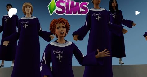 Sims 4 Church, Sims 4 Church Cc, Wave Dance, Sims 4 Male Clothes, Church Choir, Black Church, Sims Packs, Keke Palmer, The Sims 4 Packs