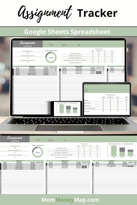 Green Assignments Tracker using Google Sheets is a comprehensive solution for managing your assignments efficiently and sustainably. With this tool, you can easily track all of your green initiatives in one place, ensuring that they are on schedule and aligned with environmental goals. This spreadsheet-based approach allows for easy collaboration among team members, making it ideal for projects across various industries. Whether you're a student Homework Tracking Template, Assignments Tracker, Assignment Checklist, Budget Sheet Template, Google Sheets Templates, Tracking Template, Assignment Tracker, Student Dashboard, Budget Template Free